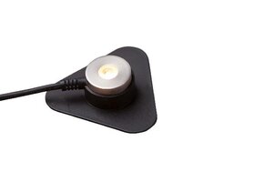 Heissner spot waterval 1W warm wit RVS