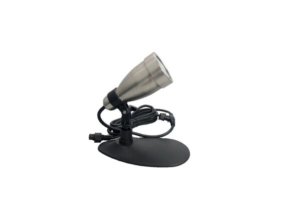 Heissner spot 9W RGB metaal