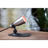 Heissner spot 9W RGB metaal
