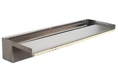 Heissner waterval element roestvrij staal met LED, 60 cm