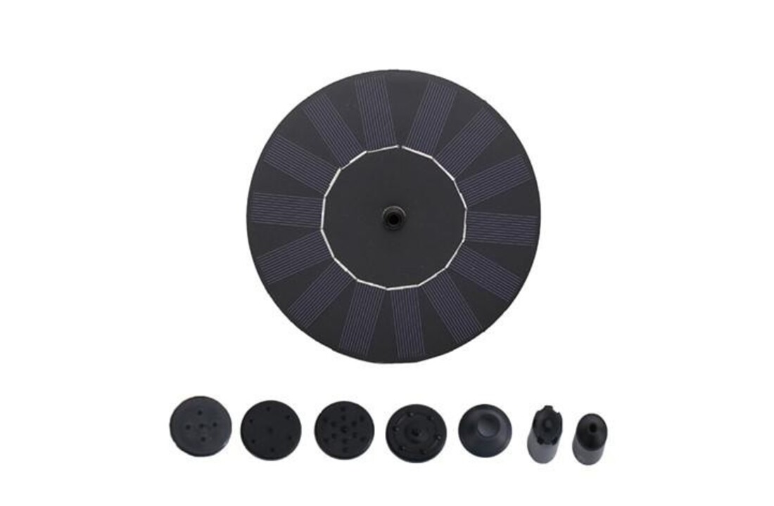 Heissner solar fontein set 150 ltr/u