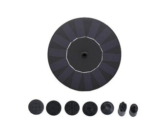 Heissner solar fontein set 150 ltr/u