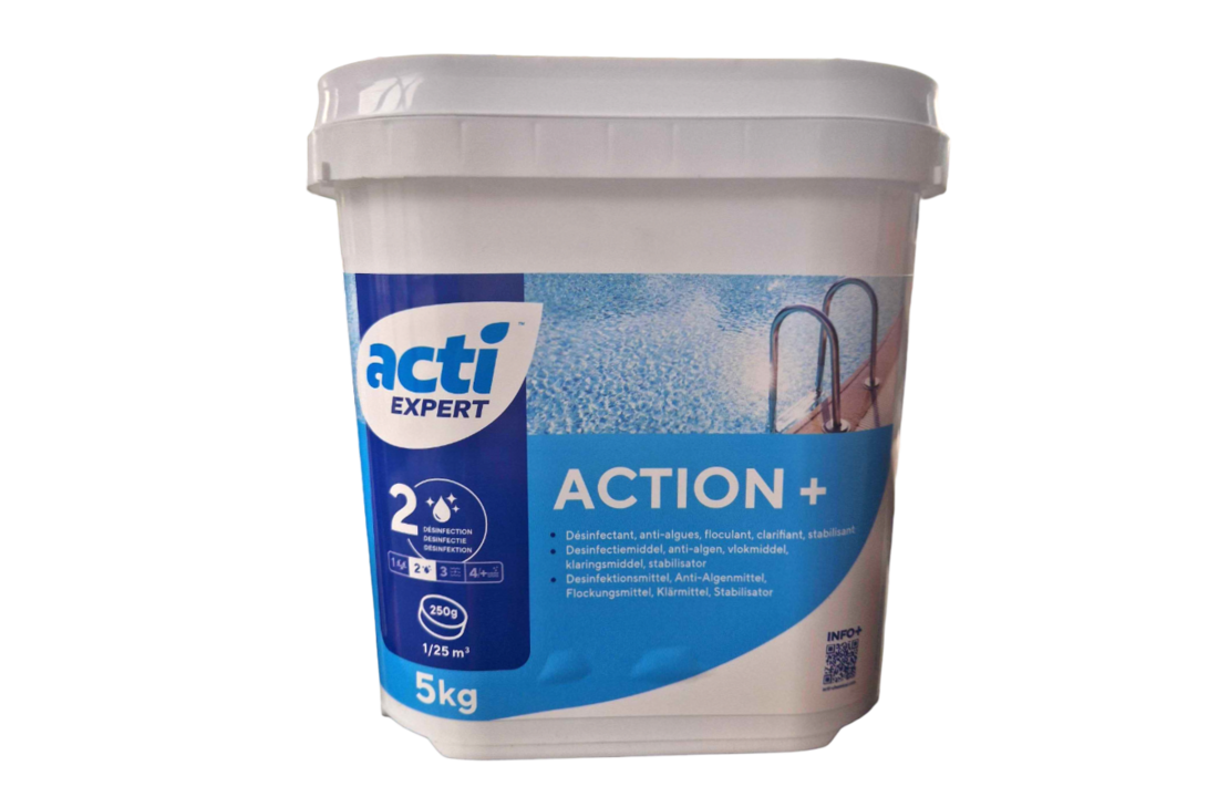 Acti Action+ chloortabletten 5 kg - 250grams  (Enkel Geschikt voor de Belgische markt)