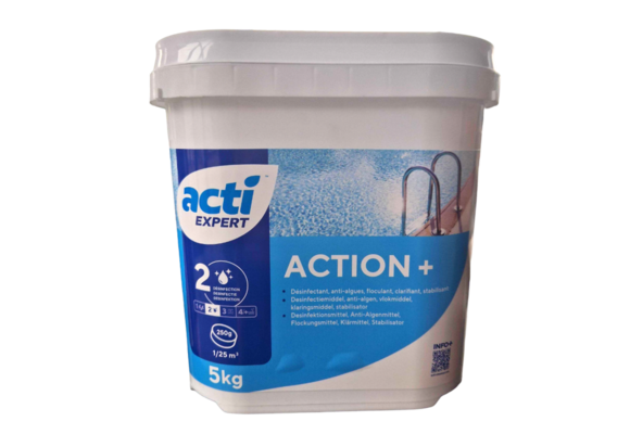 Acti Action+ chloortabletten 5 kg - 250grams (Enkel Geschikt voor de Belgische markt)