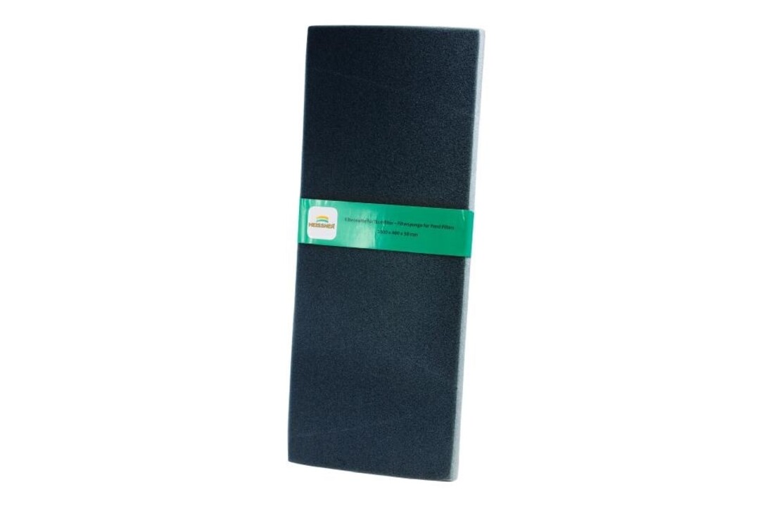 Heissner vijver filtermat 100x40x5 cm zwart