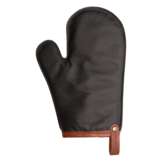 Bovine leren oven glove met duim