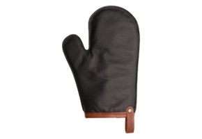 Bovine leren oven glove met duim
