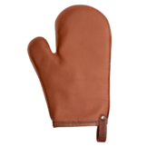 Bovine leren oven glove met duim