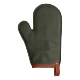 Bovine leren oven glove met duim