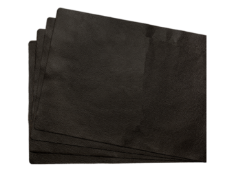 Bovine placemat leren rechthoekig (4 stuks)