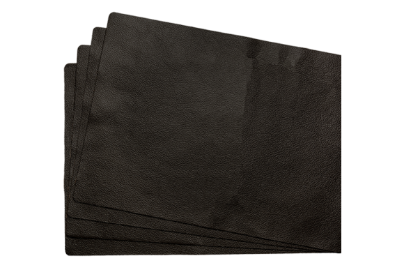 Bovine placemat leren rechthoekig (4 stuks)