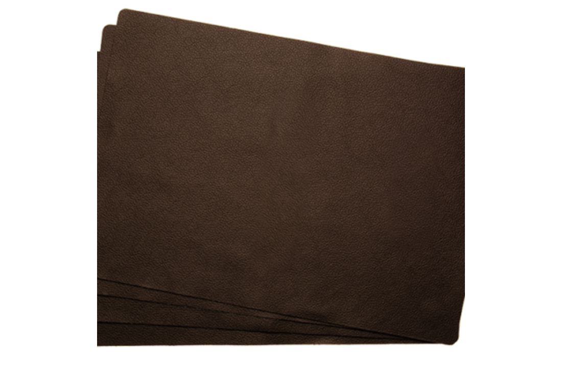 Bovine placemat leren rechthoekig (4 stuks)