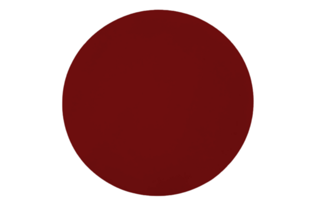 Mistral Leren placemat rond - 1 stuk