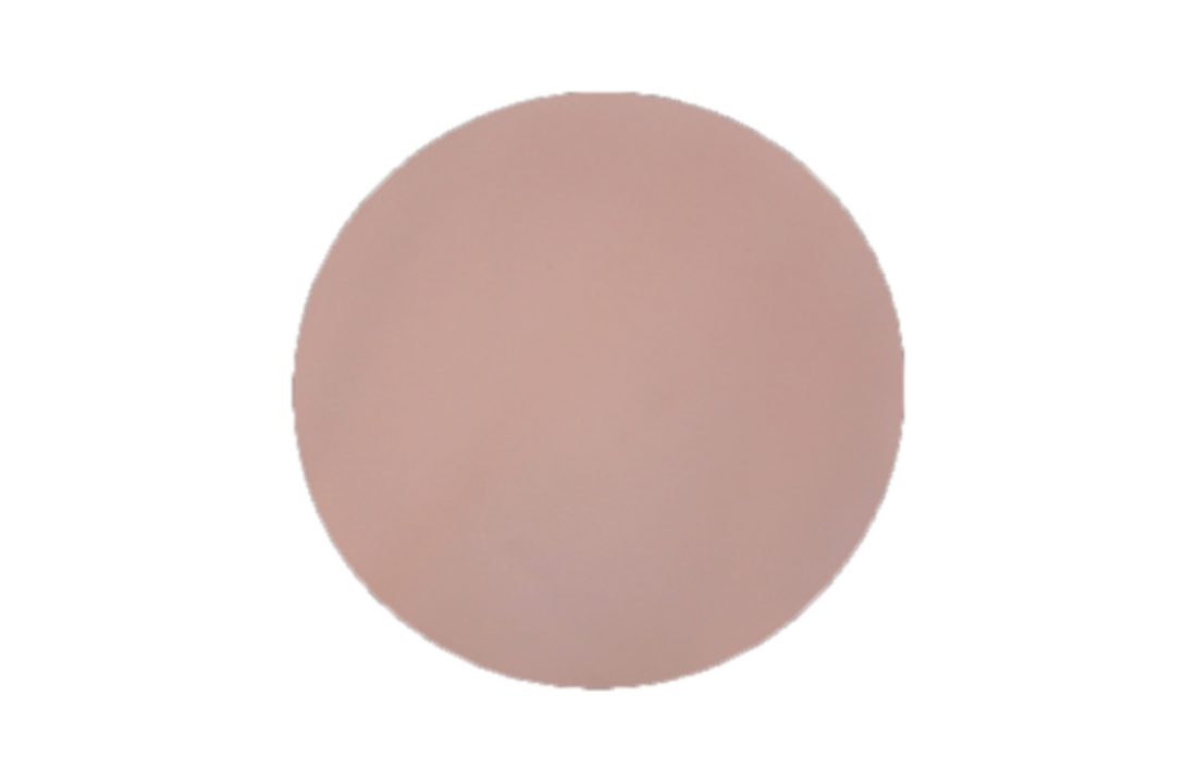 Mistral Leren placemat rond - 1 stuk
