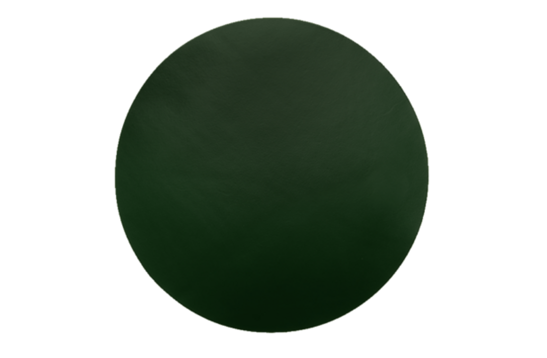 Mistral Leren placemat rond - 1 stuk