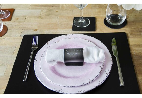 Mistral placemat leren rechthoekig