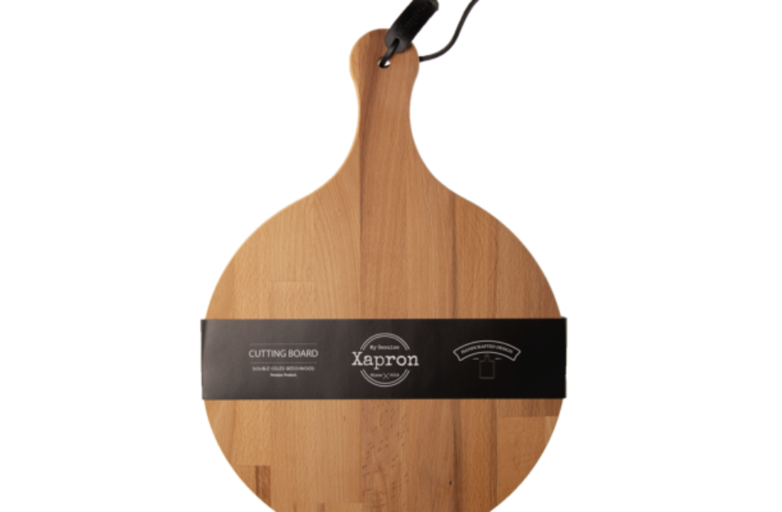 Wood beech - Round Snijplank 45x32x1,6