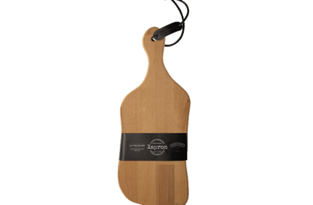 Wood beech - Curvy Snijplank 40x15x1,8