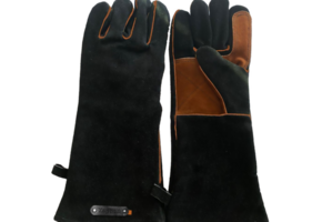 Madrid bbq leren handschoenen met vingers