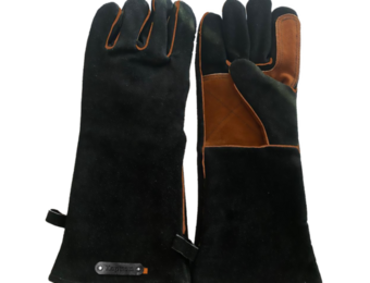 Madrid bbq leren handschoenen met vingers