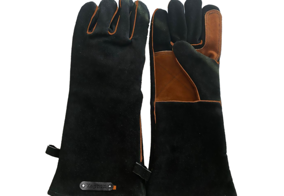Madrid bbq leren handschoenen met vingers