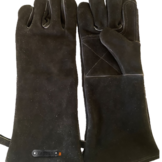 Madrid bbq leren handschoenen met vingers