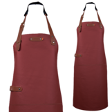 Dallas long apron  schort incl. neckstraps 82/60