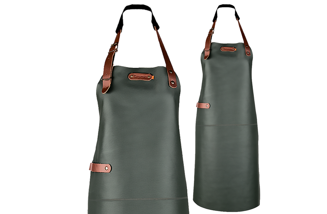 Dallas long apron  schort incl. neckstraps 82/60