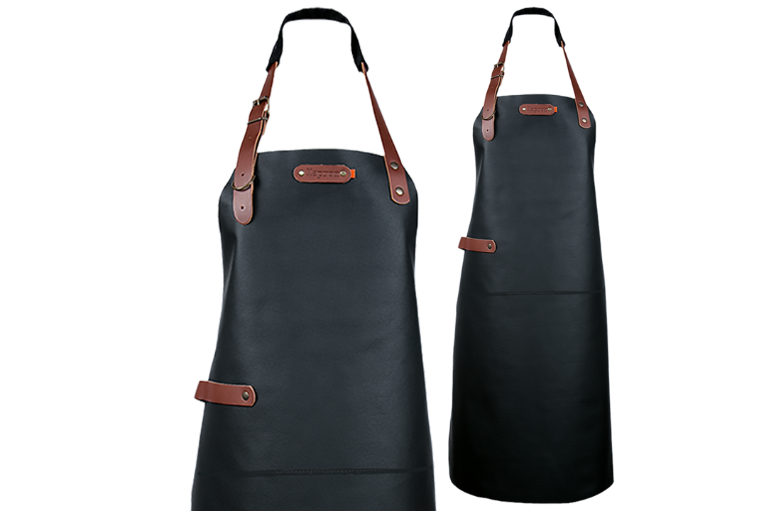 Dallas long apron  schort incl. neckstraps 82/60
