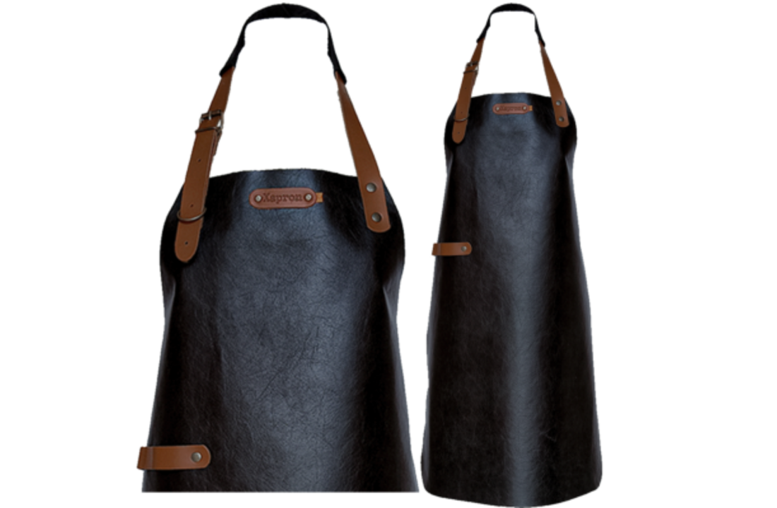 New York Leather long apron schort incl. neckstraps 89/70