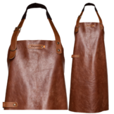New York Leather long apron schort incl. neckstraps 82/60