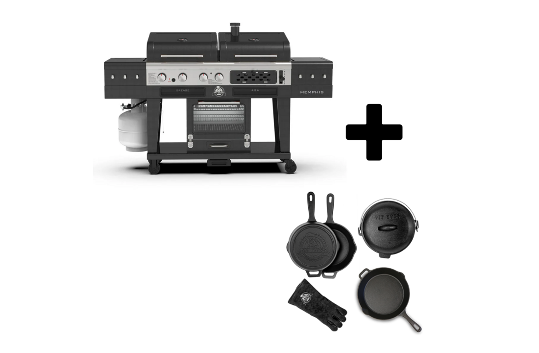 Pit Boss Memphis Ultimate 2.0 | Combi Grill 4-in-1