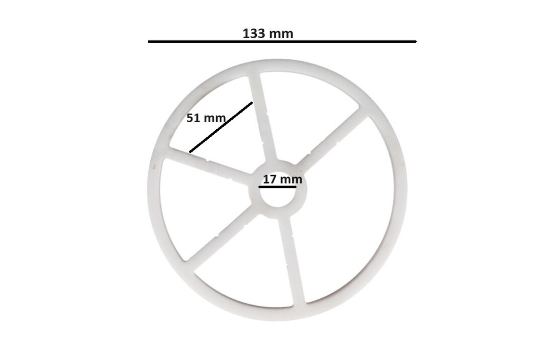 Emaux sterpakking zeswegklep 1.5