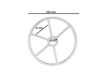 Emaux sterpakking zeswegklep 1.5