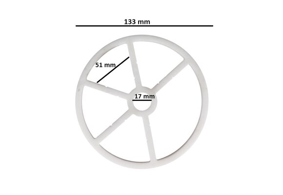 Emaux sterpakking zeswegklep 1.5