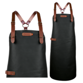 Bovine Leather long apron schort incl.  shoulderstraps- 89/70