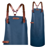 Bovine Leather long apron schort incl.  shoulderstraps- 89/70