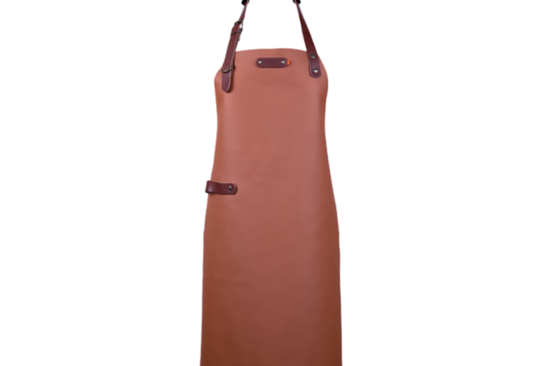 Bovine Leather long apron schort incl. neckstraps- 89/70