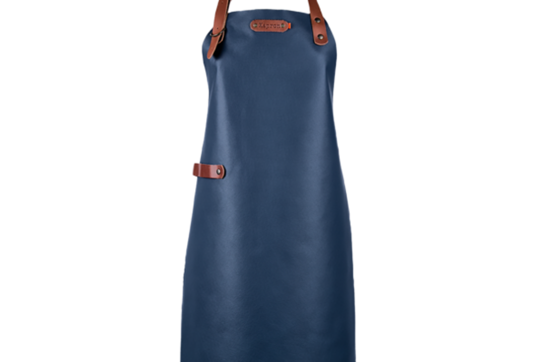 Bovine Leather long apron schort incl. neckstraps- 89/70