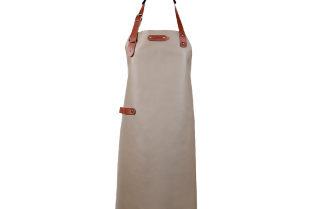 Bovine Leather long apron schort incl. neckstraps- 89/70