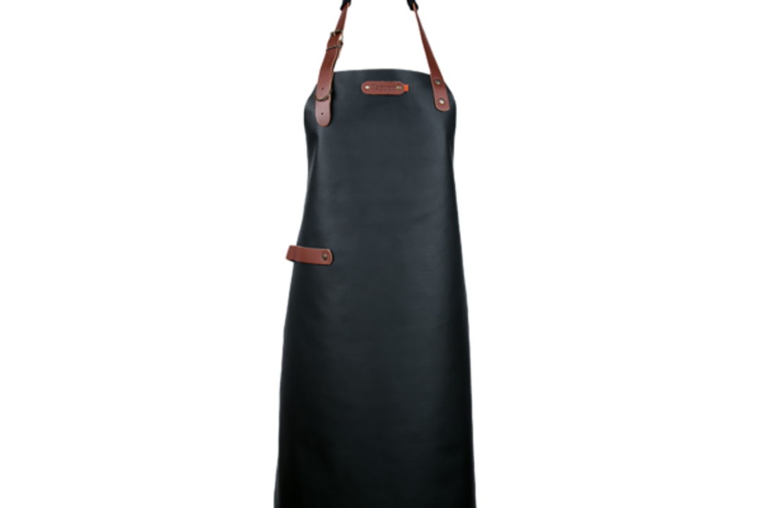 Bovine Leather long apron schort incl. neckstraps- 82/60