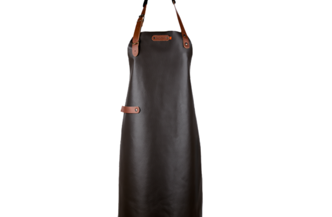 Bovine Leather long apron schort incl. neckstraps- 82/60