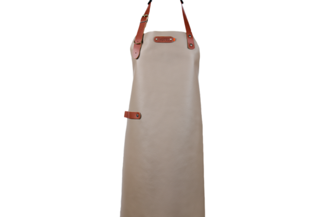Bovine Leather long apron schort incl. neckstraps- 82/60