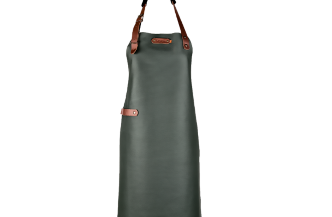 Bovine Leather long apron schort incl. neckstraps- 74/60
