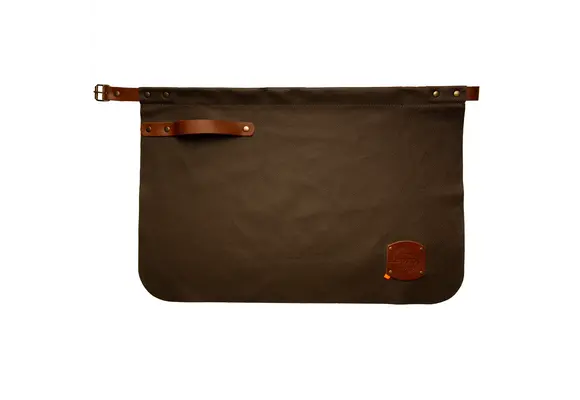 Leather short apron / waiststraps