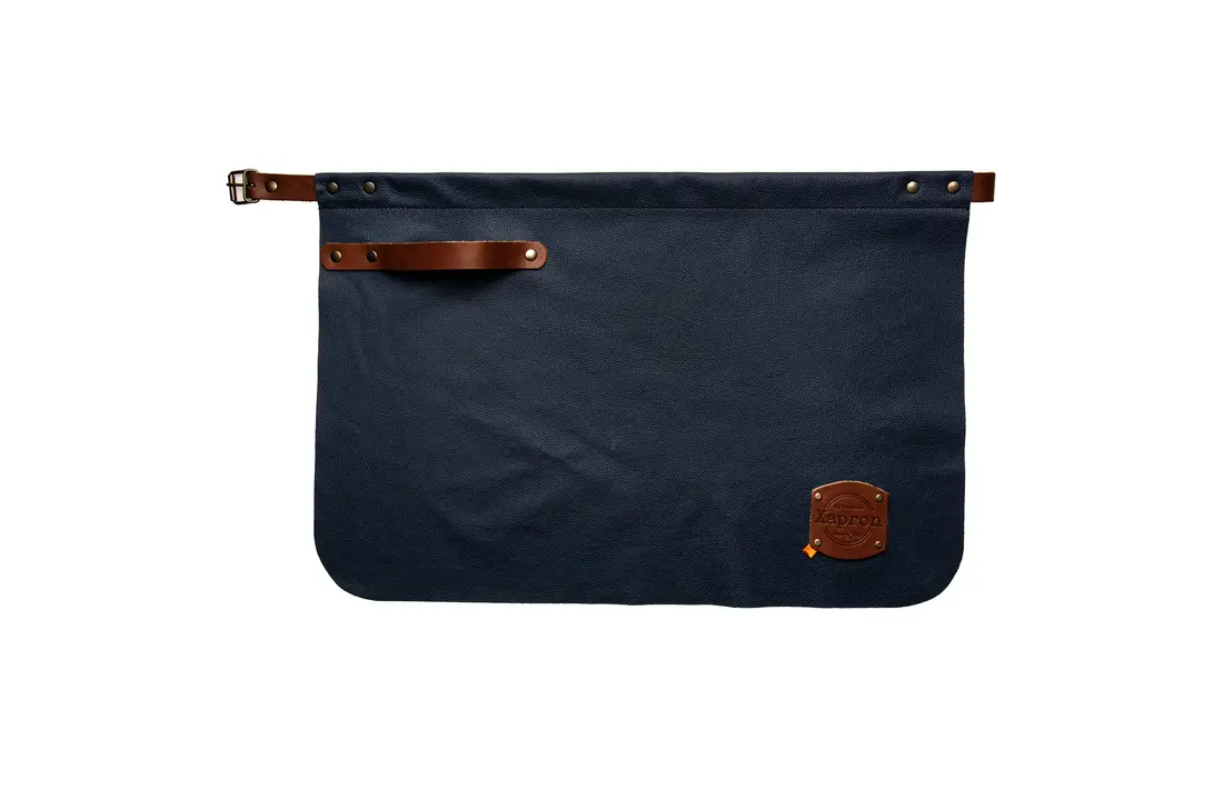 Leather short apron / waiststraps