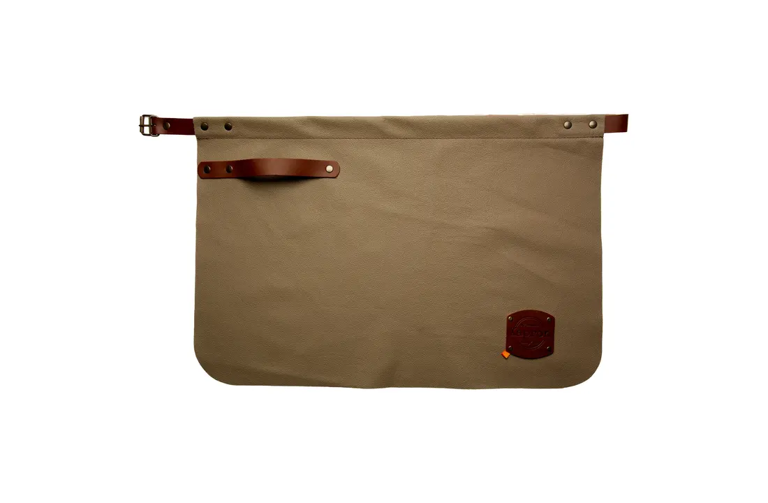 Leather short apron / waiststraps