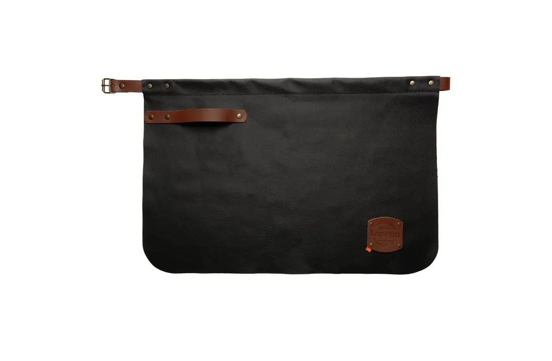 Leather short apron / waiststraps