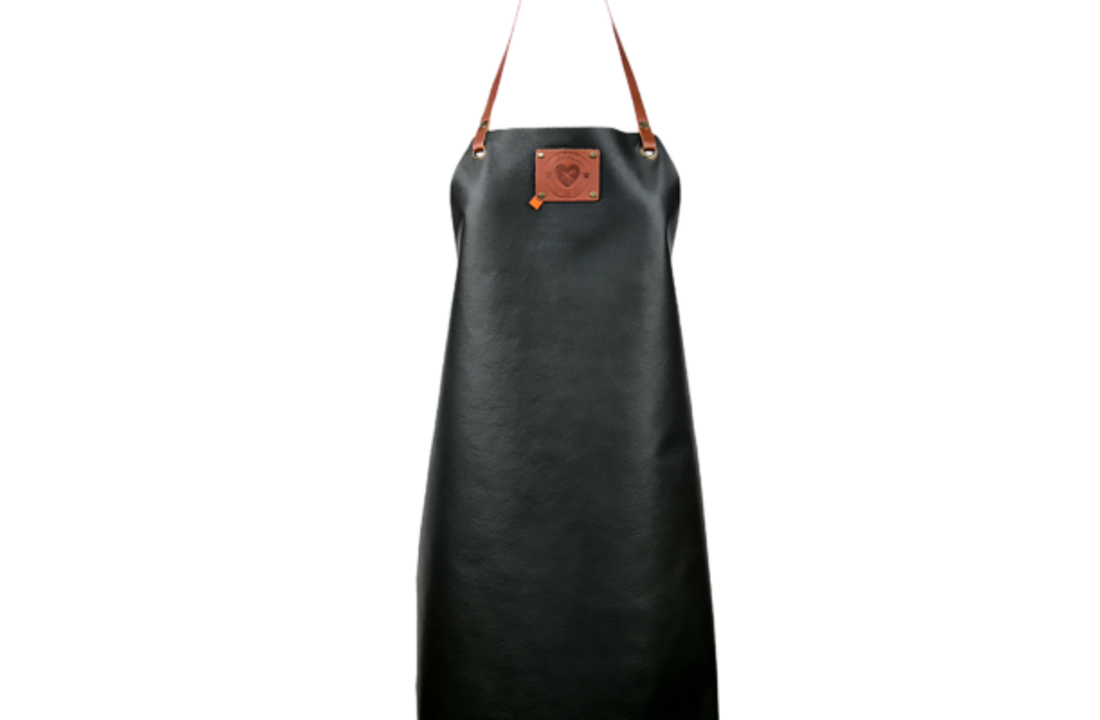 Leather ladies apron