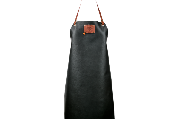 Leather ladies apron